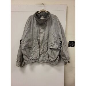 Knightsbridge Big Man Jacket 2X/2X Gray Cotton Blend Outerwear Coat Menswear